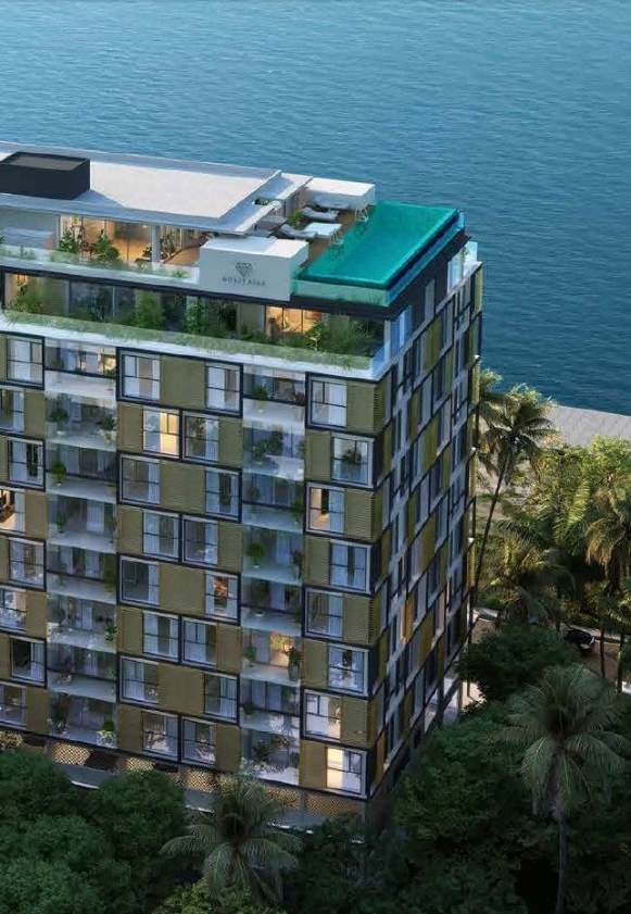 Solitaire apartment tower